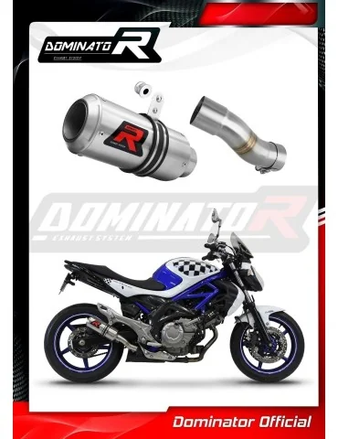 Silencieux slip-on Dominator GP pour Suzuki SFV 650 Gladius (2009-2015)