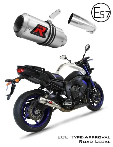 Silencieux slip-on homologué Dominator GP pour Yamaha FZ 8 N / FZ8 S Fazer (2010-2016)