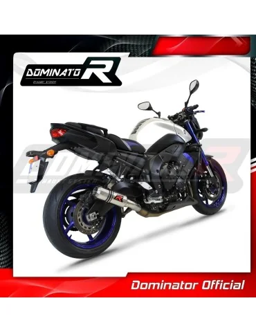 Silencieux slip-on homologué Dominator GP pour Yamaha FZ 8 N / FZ8 S Fazer (2010-2016)