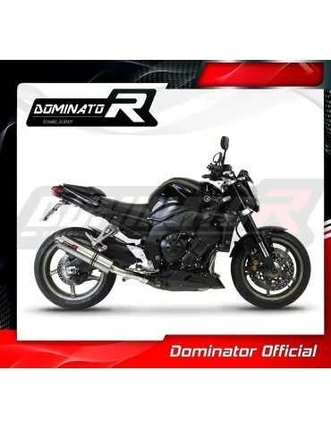 Silencieux slip-on homologué Dominator ROND pour Yamaha FZ1 1000 Fazer (2006-2015)