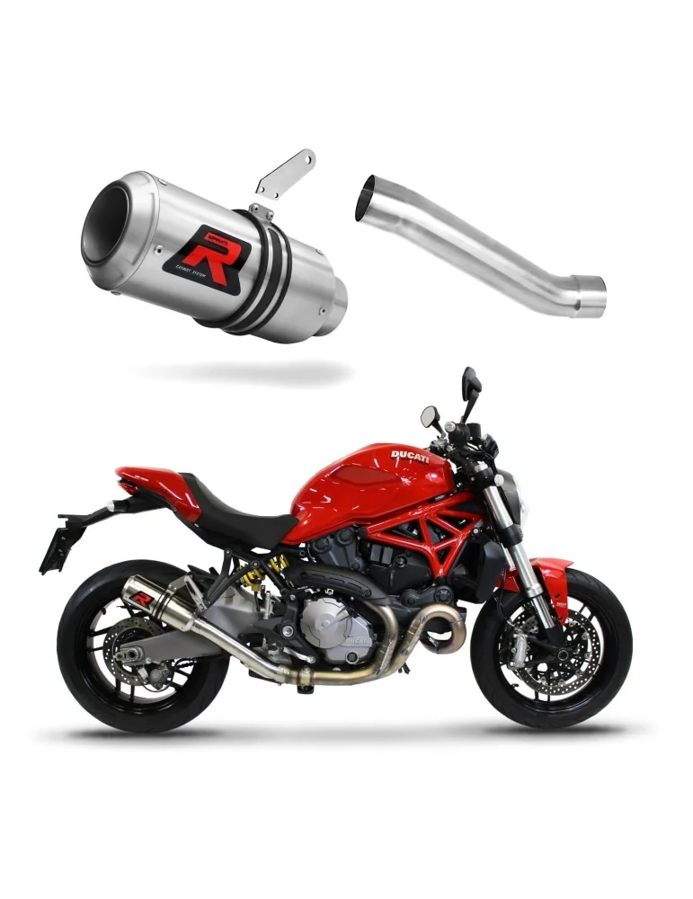 Silencieux slip-on Dominator GP pour Ducati Monster 821 (2018-2021)