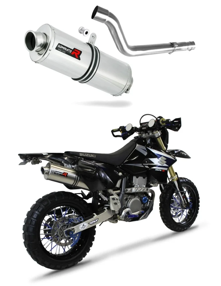Silencieux slip-on Dominator OV pour Suzuki DRZ 400 SM S (2000-2019)