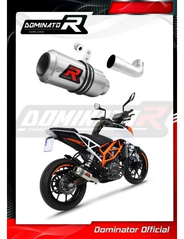 Silencieux slip-on Dominator GP pour KTM 390 Duke (2017-2020)
