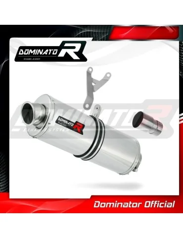 Silencieux slip-on Dominator OV pour Piaggio MP3 500 (2008-2022)