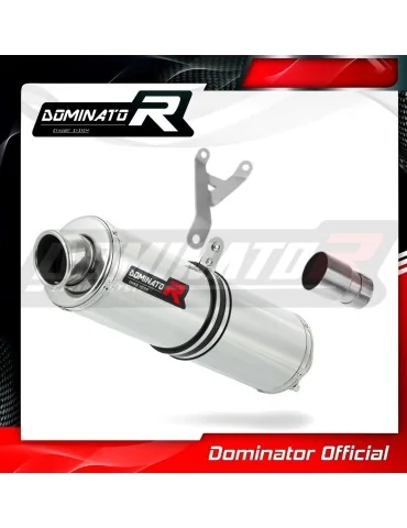 Silencieux slip-on Dominator ST pour Piaggio MP3 500 (2008-2022)