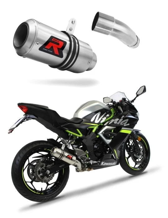 Silencieux slip-on Dominator GP pour Kawasaki Ninja 125 Z125 (2019-2023)