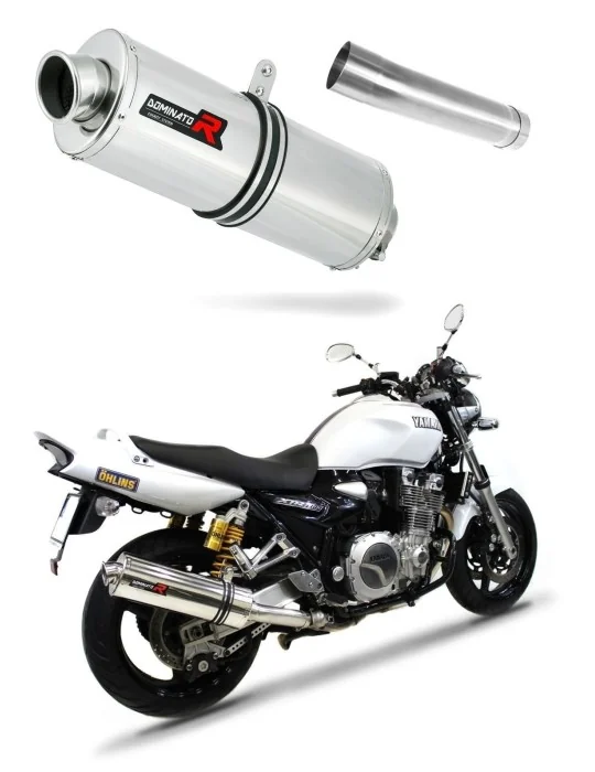 Silencieux slip-on Dominator OV pour Yamaha XJR 1300 (2007-2016)