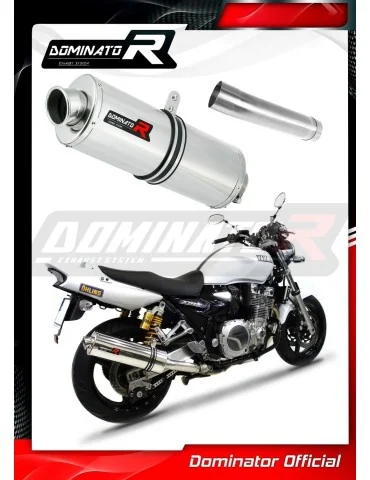 Silencieux slip-on Dominator OV pour Yamaha XJR 1300 (2007-2016)