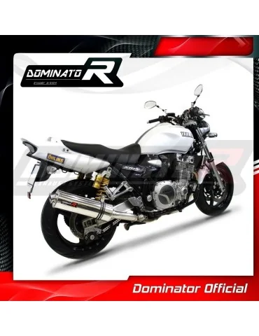 Silencieux slip-on Dominator OV pour Yamaha XJR 1300 (2007-2016)