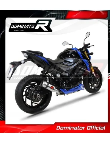Silencieux slip-on Dominator GP pour Suzuki GSX-S 750 (2017-2020)