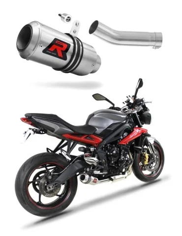 Silencieux slip-on Dominator GP pour Triumph Street Triple 675 R / S / RS (2013-2016)