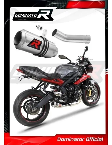 Silencieux slip-on Dominator GP pour Triumph Street Triple 675 R / S / RS (2013-2016)