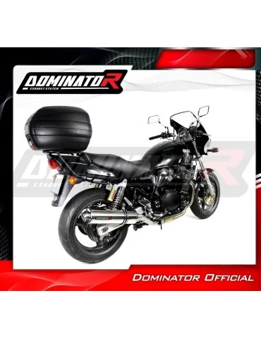 Silencieux slip-on homologué Dominator ROND pour Suzuki GSX 750 Inazuma (1998-2003)