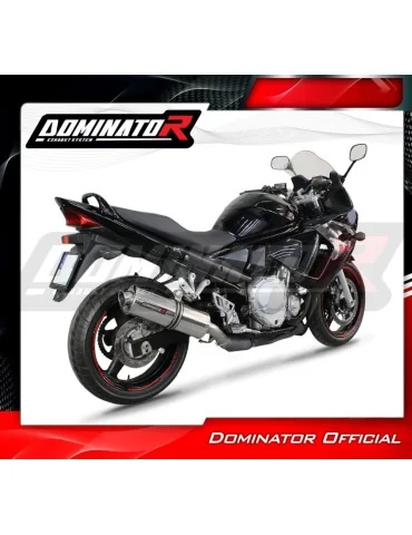 Silencieux slip-on homologué Dominator OV pour Suzuki GSXF 650 (2007-2016)