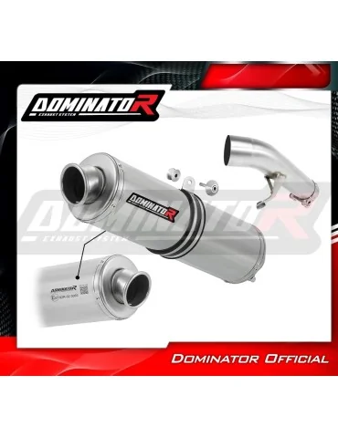 Silencieux slip-on homologué Dominator ST pour Suzuki GSXF 650 (2007-2016)