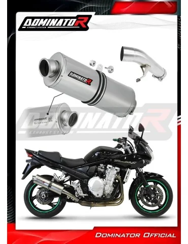 Silencieux slip-on homologué Dominator OV pour Suzuki GSF 1250 N / S Bandit (2007-2016)