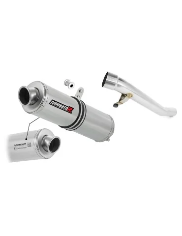 Silencieux slip-on homologué Dominator ROND pour Suzuki GSF 1200 Bandit (1996-2000)