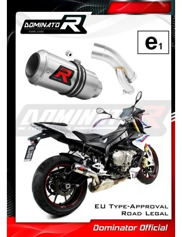 Silencieux slip-on homologué Dominator GP pour BMW S1000R (2017-2020)