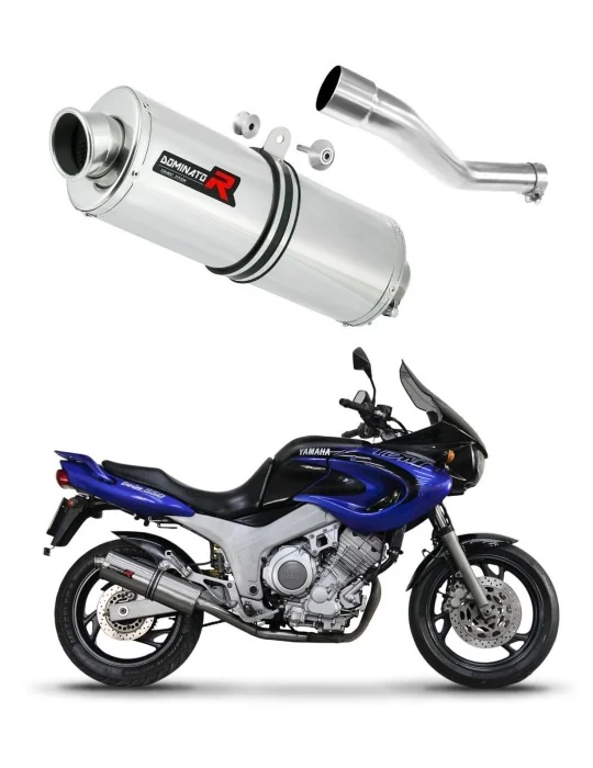 Silencieux slip-on Dominator OV pour Yamaha TDM 850 côté droit (1991-1995)