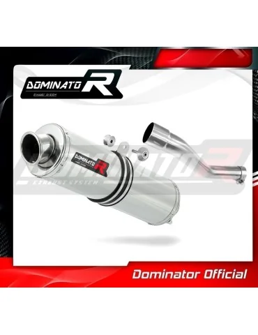 Silencieux slip-on Dominator ST pour Yamaha TDM 850 côté droit (1991-1995)