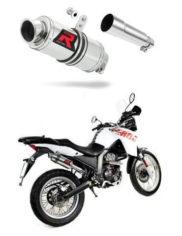 Silencieux slip-on Dominator GP1 pour Derbi Terra Adventure 125 (2008-2015)