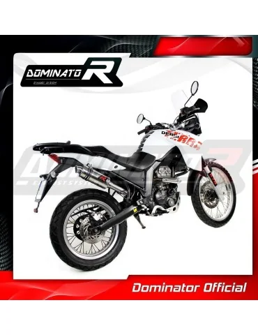Silencieux slip-on Dominator GP1 pour Derbi Terra Adventure 125 (2008-2015)