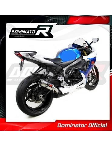 Silencieux slip-on Dominator GP pour Suzuki GSXR 750 L1 L7 (2011-2017)