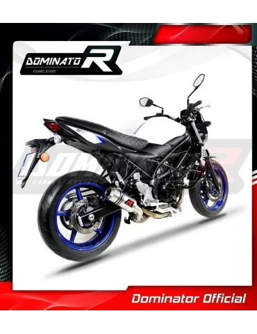 Silencieux slip-on Dominator GP pour Suzuki SV 650 (2016-2023)