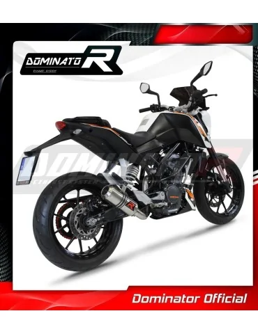 Silencieux slip-on Dominator GP pour KTM 125 Duke (2012-2016)