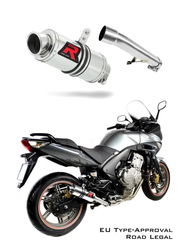 Silencieux slip-on homologué Dominator GP1 pour Honda CBF 600 (2008-2013)