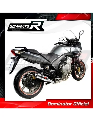 Silencieux slip-on homologué Dominator GP1 pour Honda CBF 600 (2008-2013)