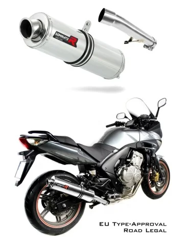 Silencieux slip-on homologué Dominator ROND pour Honda CBF 600 (2008-2013)