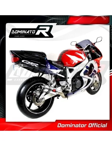 Silencieux bolt-on Dominator GP1 pour Honda CBR 900RR Fireblade SC33 (1996-1999)
