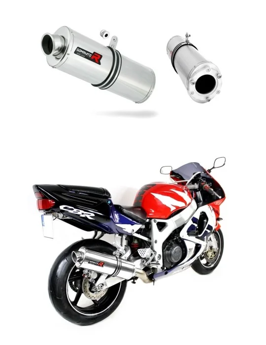 Silencieux bolt-on Dominator OV pour Honda CBR 900RR Fireblade SC33 (1996-1999)