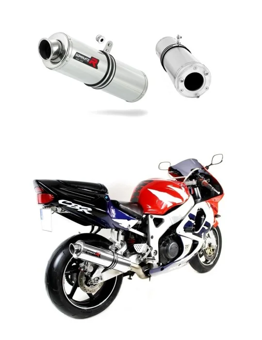 Silencieux bolt-on Dominator ST pour Honda CBR 900RR Fireblade SC33 (1996-1999)