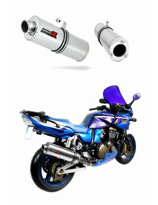 Silencieux bolt-on Dominator OV pour Kawasaki ZRX 1200 S (2001-2007)