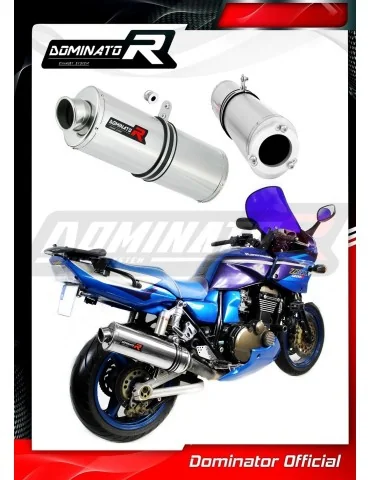 Silencieux bolt-on Dominator OV pour Kawasaki ZRX 1200 S (2001-2007)