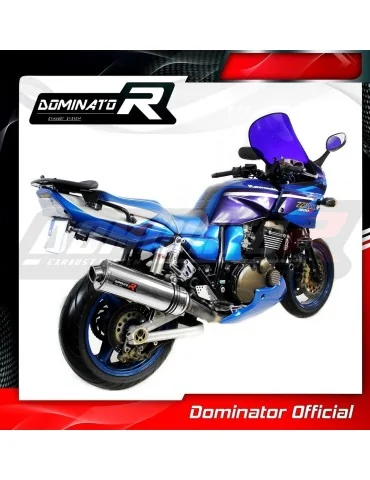 Silencieux bolt-on Dominator OV pour Kawasaki ZRX 1200 S (2001-2007)