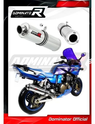 Silencieux bolt-on Dominator ST pour Kawasaki ZRX 1200 S (2001-2007)
