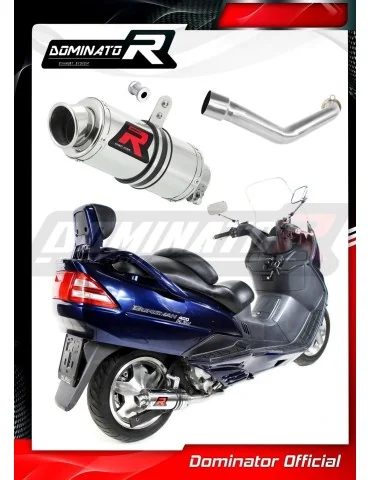 Silencieux slip-on Dominator GP1 pour Suzuki Burgman 400 (1998-2002)