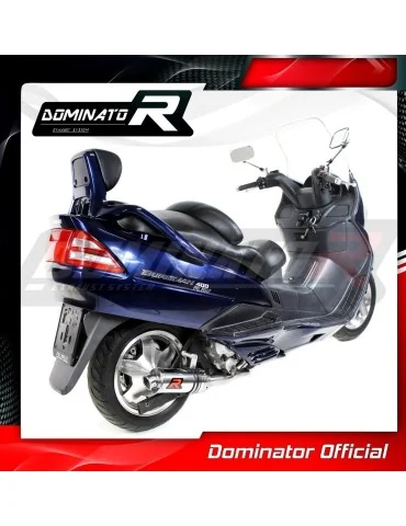 Silencieux slip-on Dominator GP1 pour Suzuki Burgman 400 (1998-2002)
