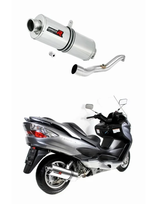 Silencieux slip-on Dominator OV pour Suzuki Burgman 400 (2007-2016)