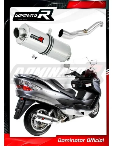 Silencieux slip-on Dominator OV pour Suzuki Burgman 400 (2007-2016)