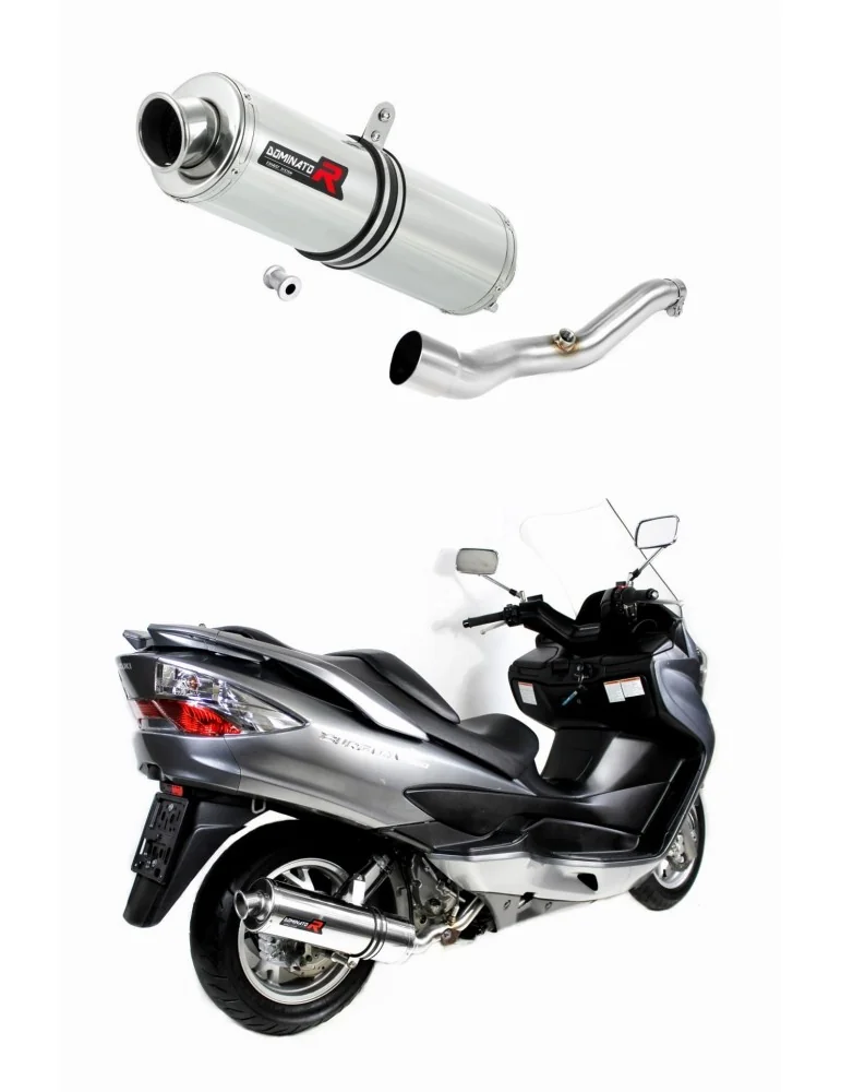 Silencieux slip-on Dominator ST pour Suzuki Burgman 400 (2007-2016)