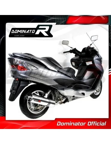 Silencieux slip-on Dominator ST pour Suzuki Burgman 400 (2007-2016)