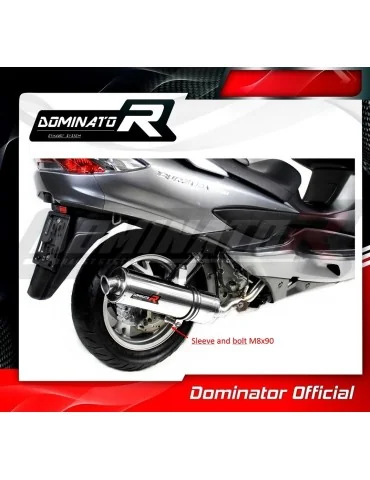 Silencieux slip-on Dominator ST pour Suzuki Burgman 400 (2007-2016)