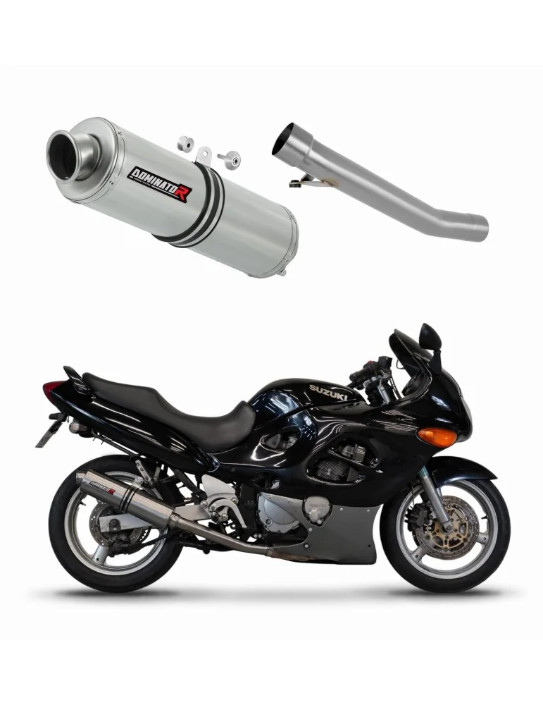 Silencieux slip-on Dominator ST pour Suzuki GSXF 750 (1998-2006)