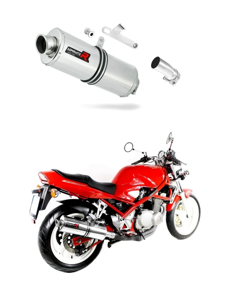 Silencieux slip-on Dominator OV pour Suzuki GSF Bandit 400 (1991-1995)