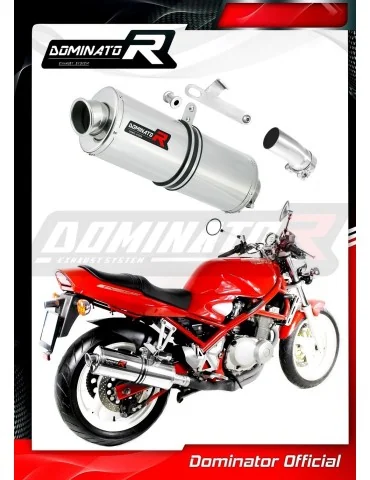 Silencieux slip-on Dominator OV pour Suzuki GSF Bandit 400 (1991-1995)