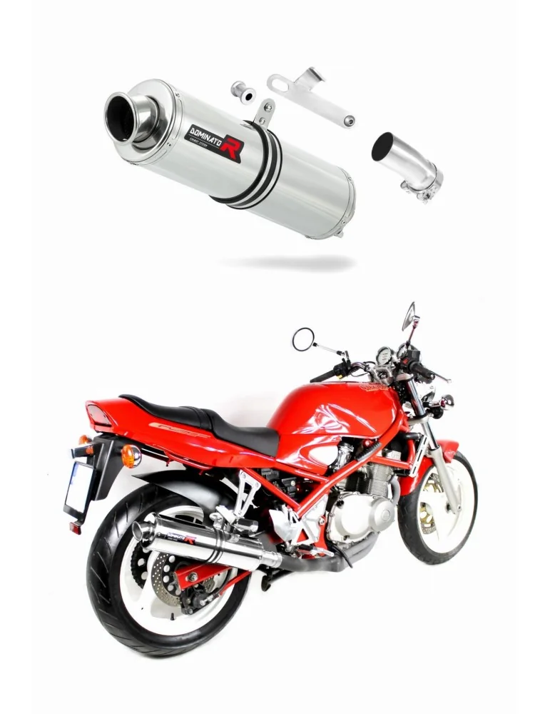 Silencieux slip-on Dominator ST pour Suzuki GSF Bandit 400 (1991-1995)